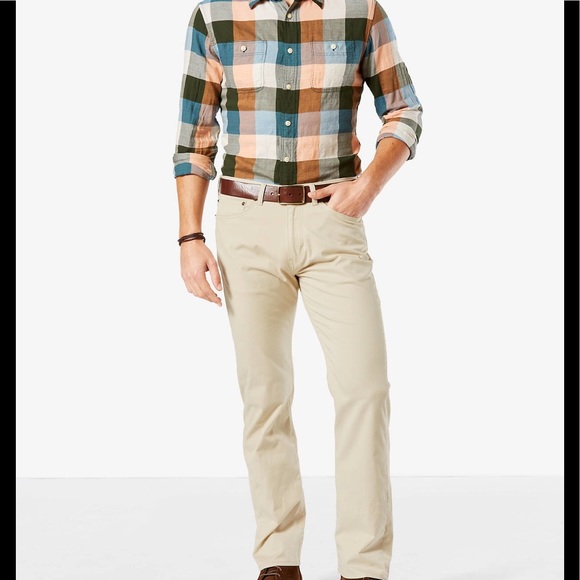 Dockers 5 Pocket Pants Straight Fit, Size 30/30 - Picture 4 of 5